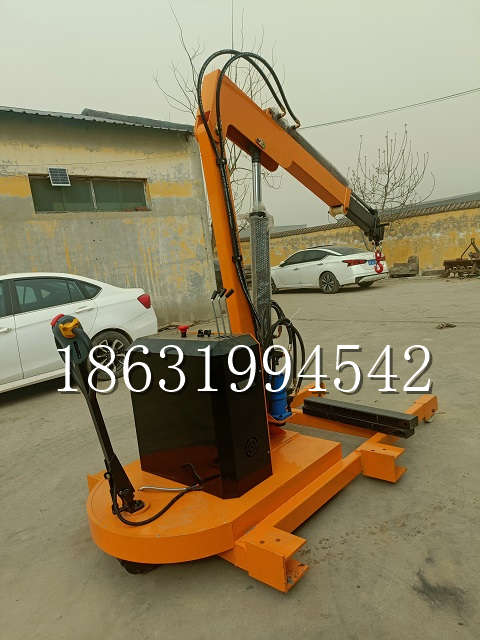 延庆区自卸车厢随车吊 自制轮式四不像起重机 四驱平板吊 5吨 贵盛